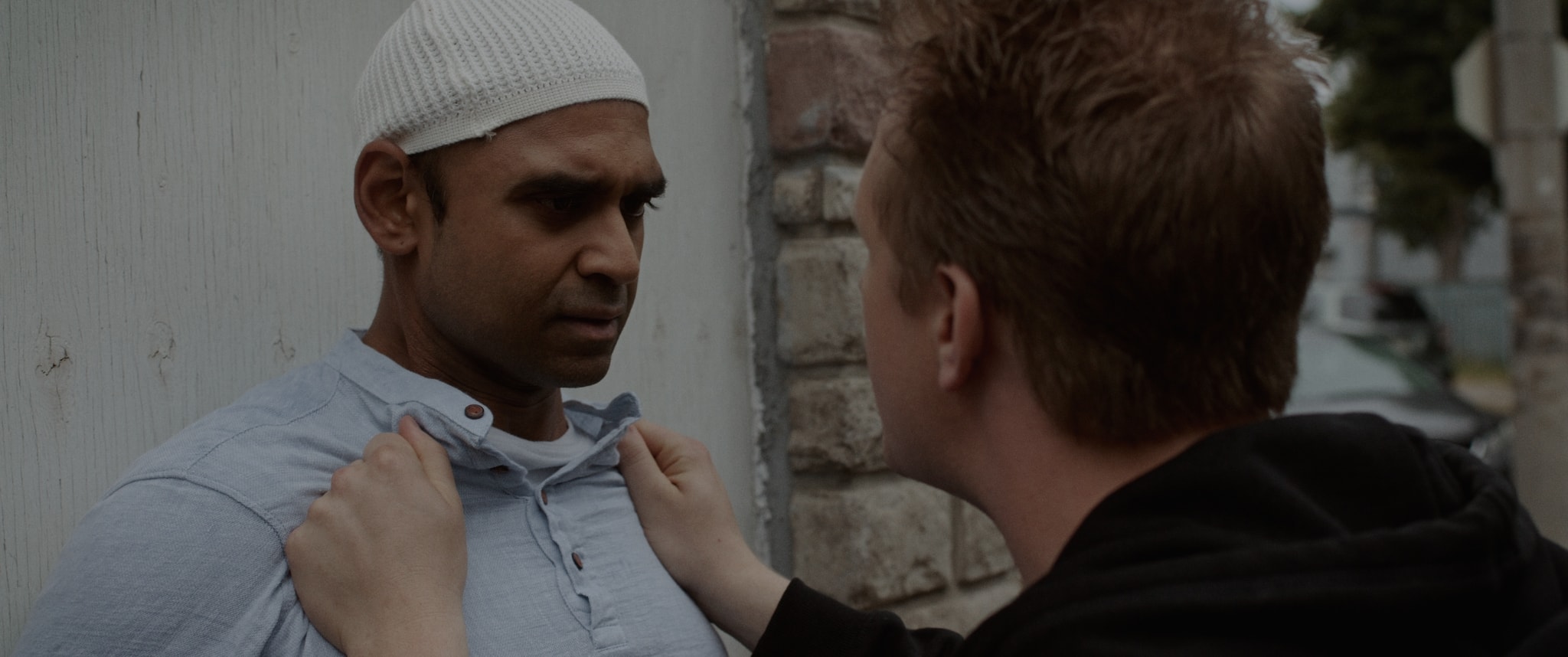 Eshana's Trial film still — confrontation scene