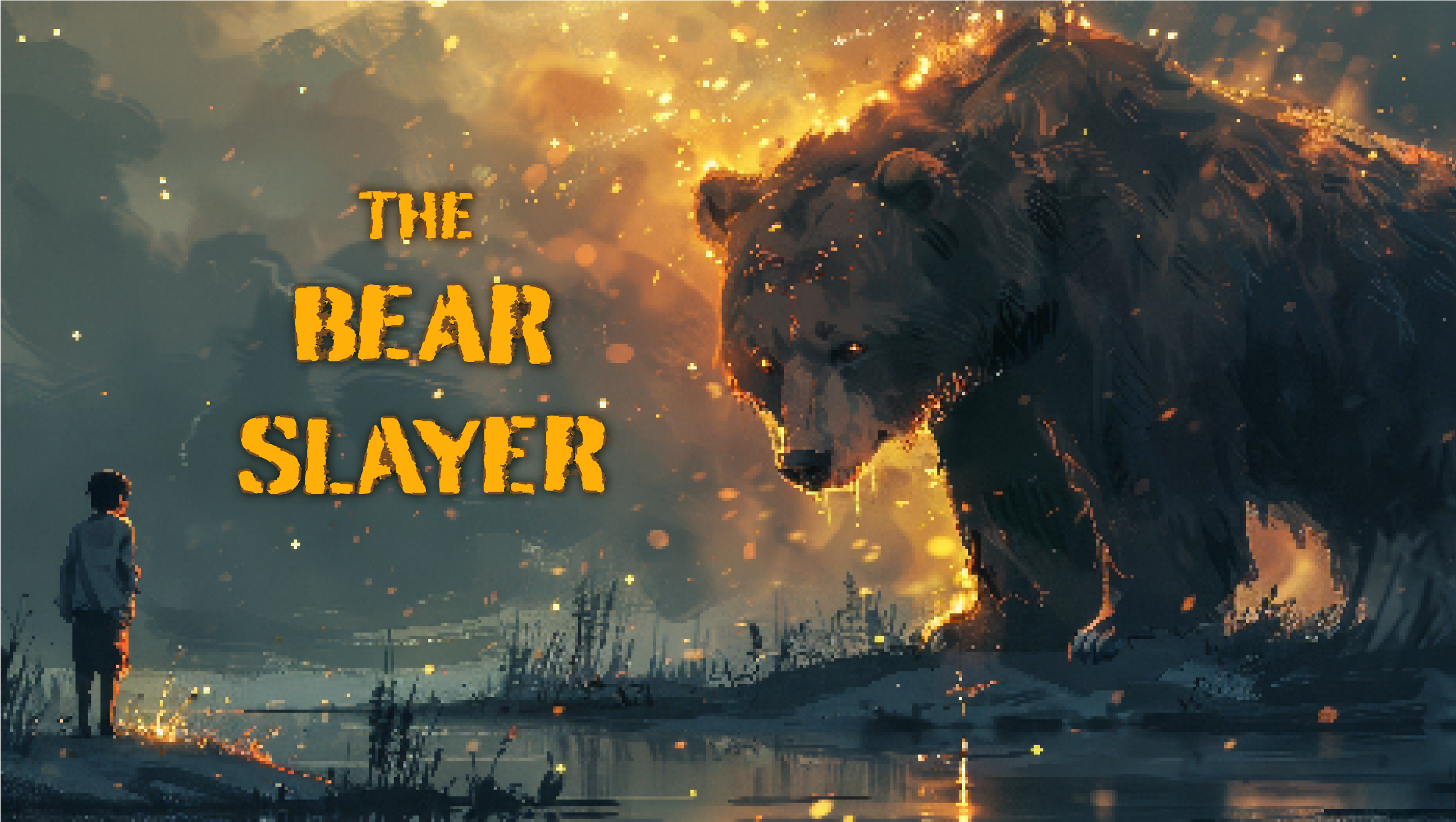 The Bear Slayer (Lāčplēsis) — project artwork